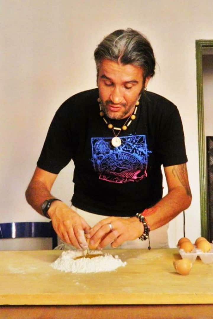 Taller de pasta casera con cata de mortadela