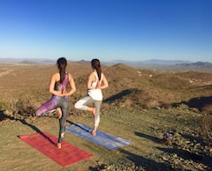 Mountain bliss yoga hike