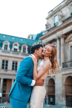 Sesión de fotos espontánea para parejas en París