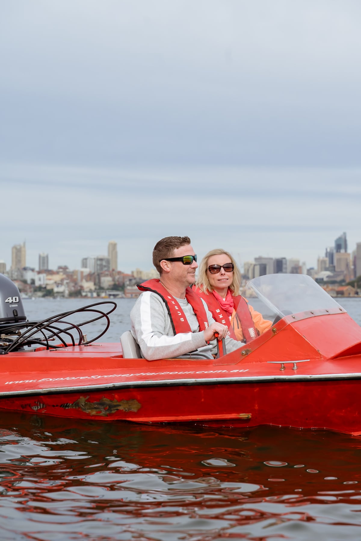 Steer a speedboat in Sydney’s stunning harbour