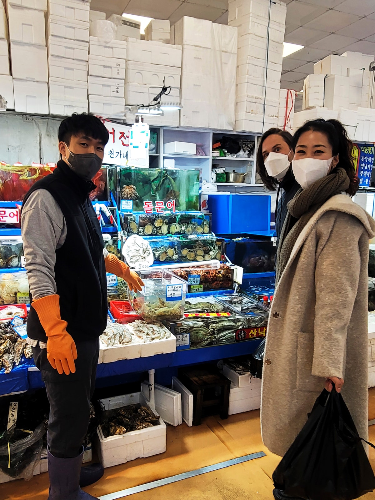 Explore Noryangjin fish market