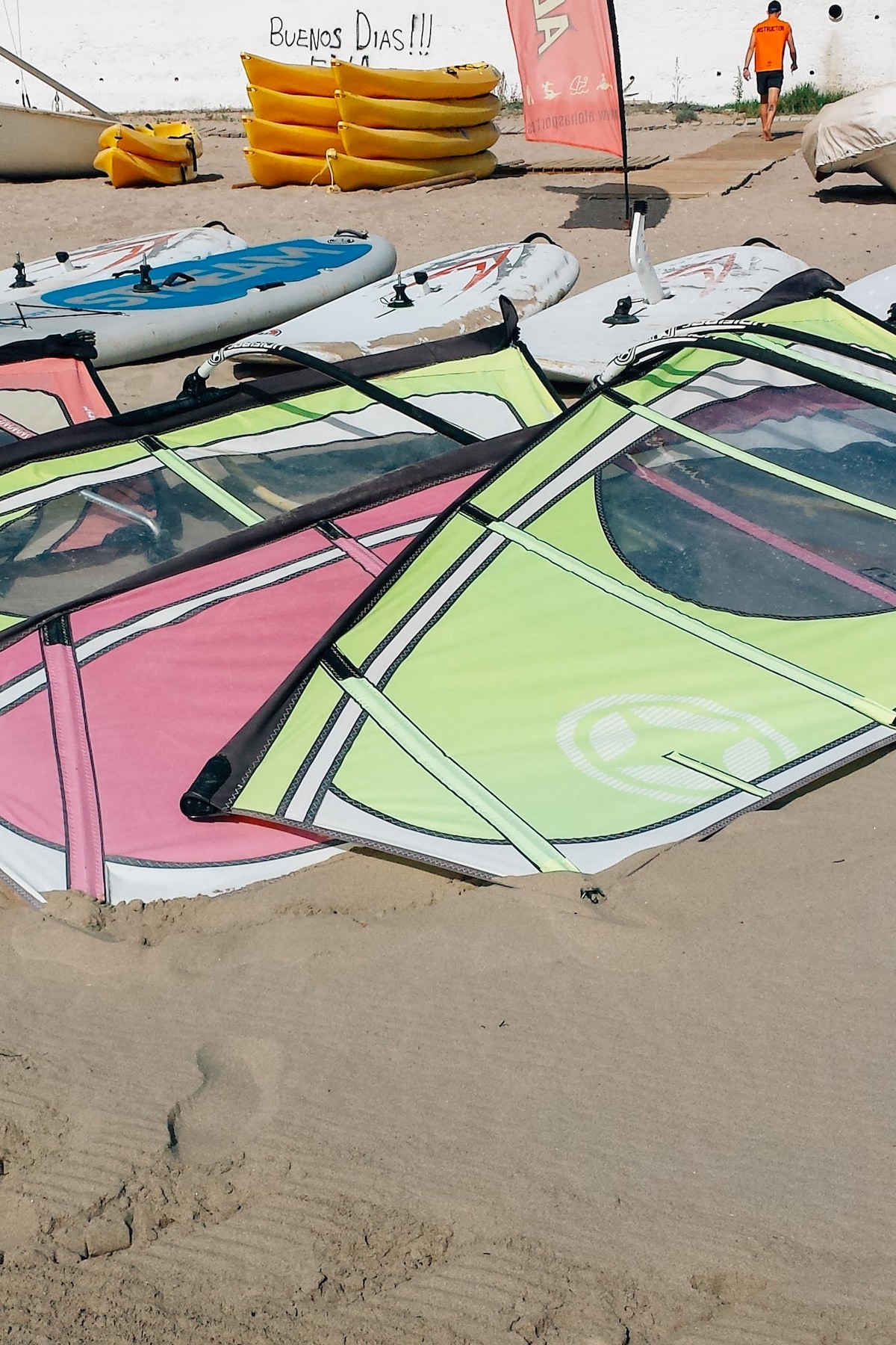 Windsurfing at El Cabo de las Huertas