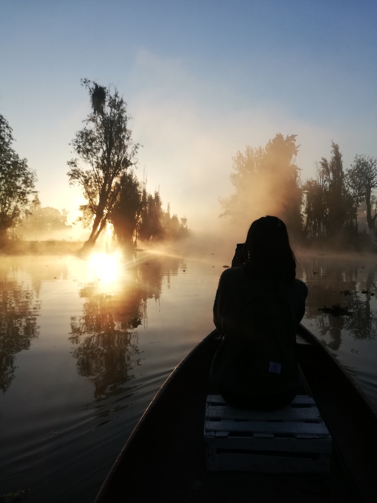 Rudern bei Sonnenaufgang: vorspanische Kanutour in Xochimilco