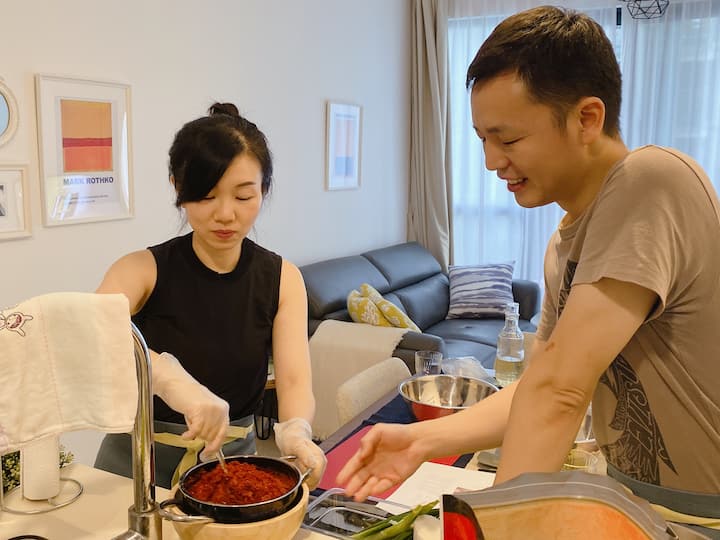 Make Authentic kimchi in Marry Mount