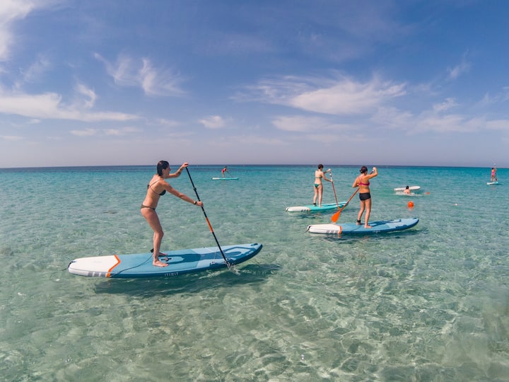 SUP tra Mondello e Capo Gallo