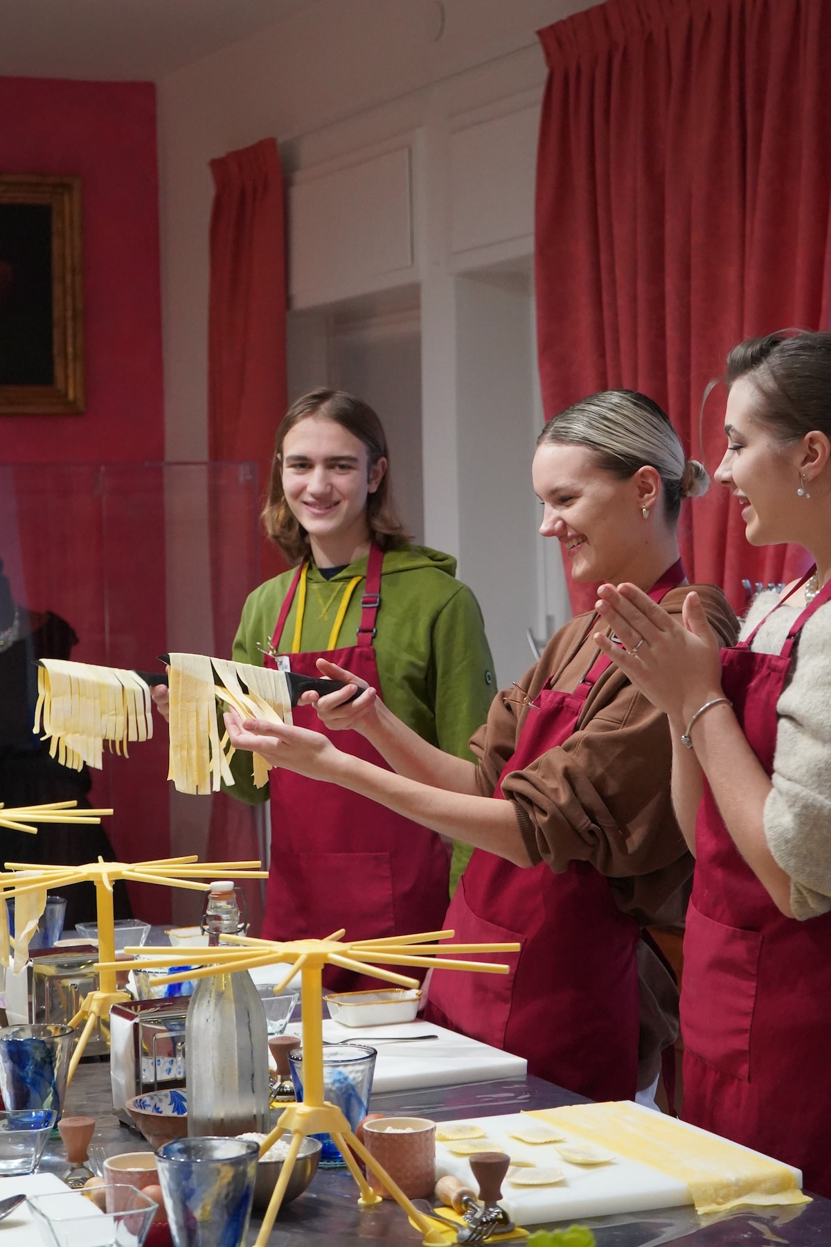 Craft gelato and fresh pasta in a nonnas kitchen