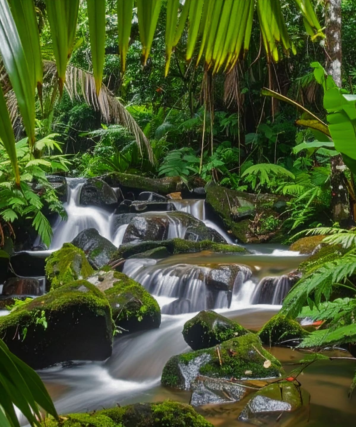 Wade and Identify Tropical Flora