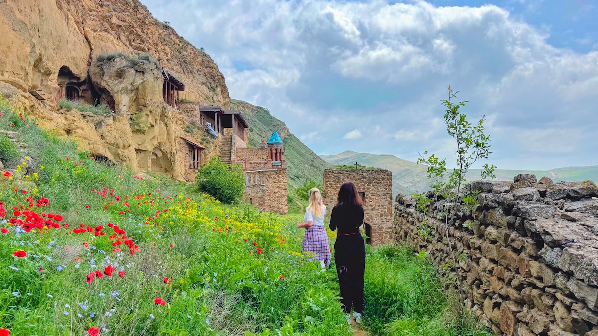 David Gareji & Real Rainbow Mountains by 4x4