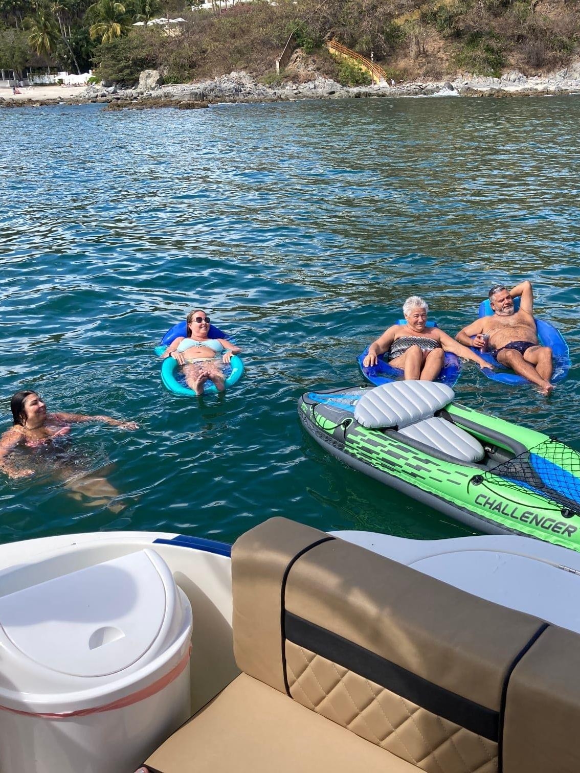 Relax aboard a private yacht with snorkel and swim