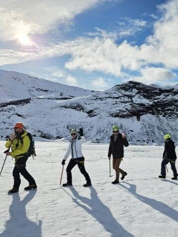 Glacier Hike w/ Photos, Waterfalls & Black Beach