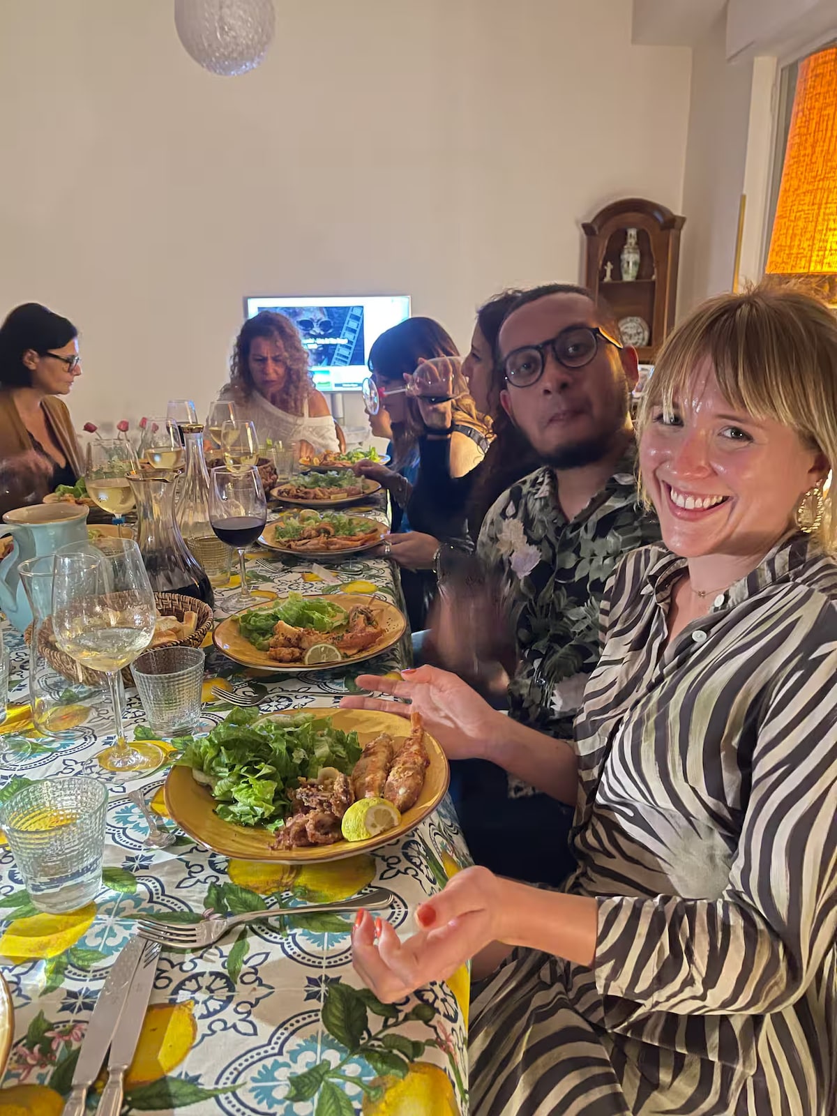 Lets enjoy an authentic Sicilian dinner