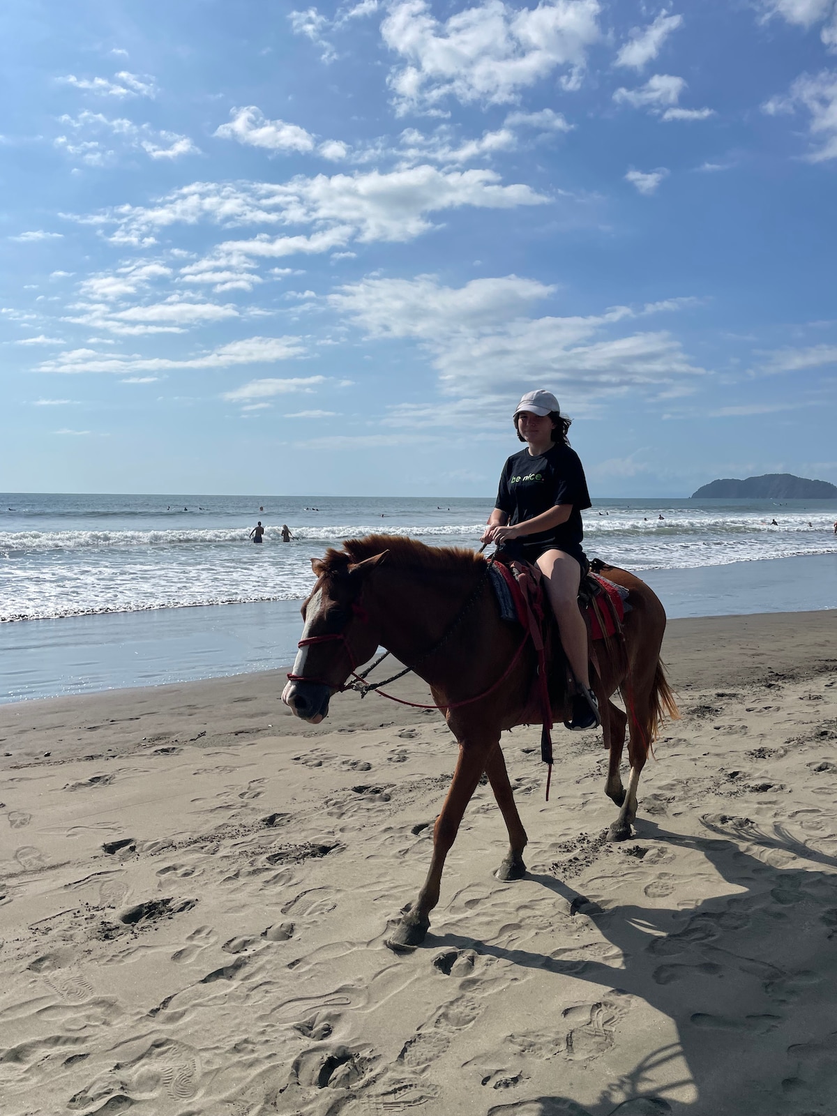 Ride horses on Jaco Beach