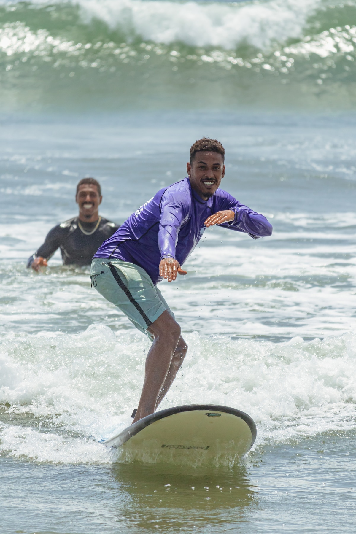 Surf lesson with a guarantee