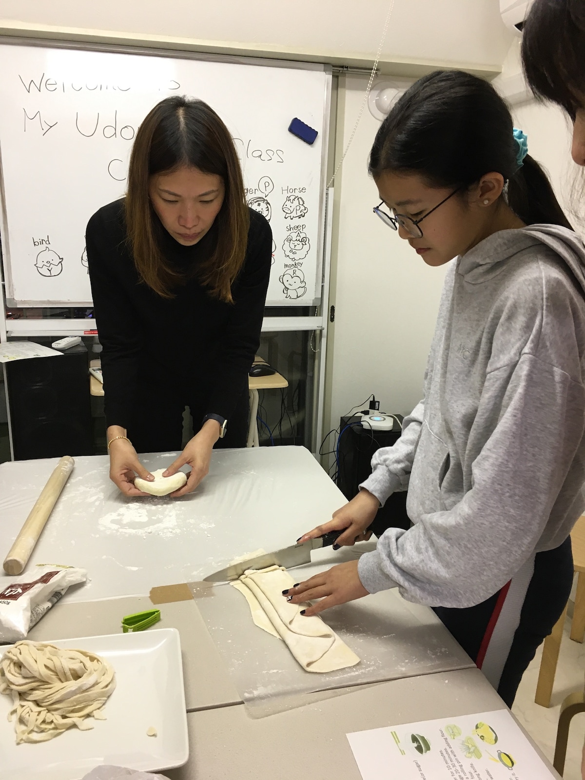 Learn to cook tempura and udon