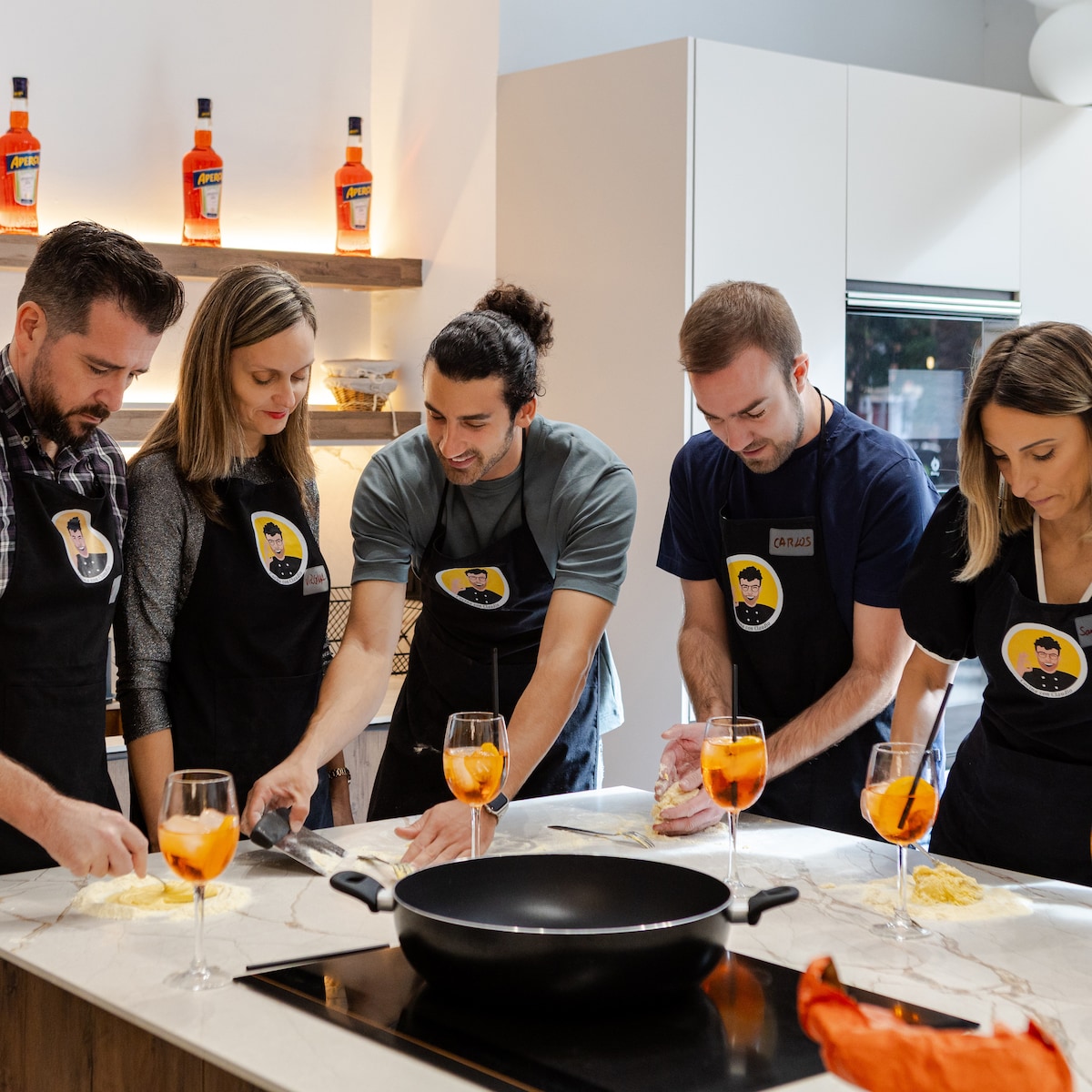 Authentic Carbonara class with an Italian Chef