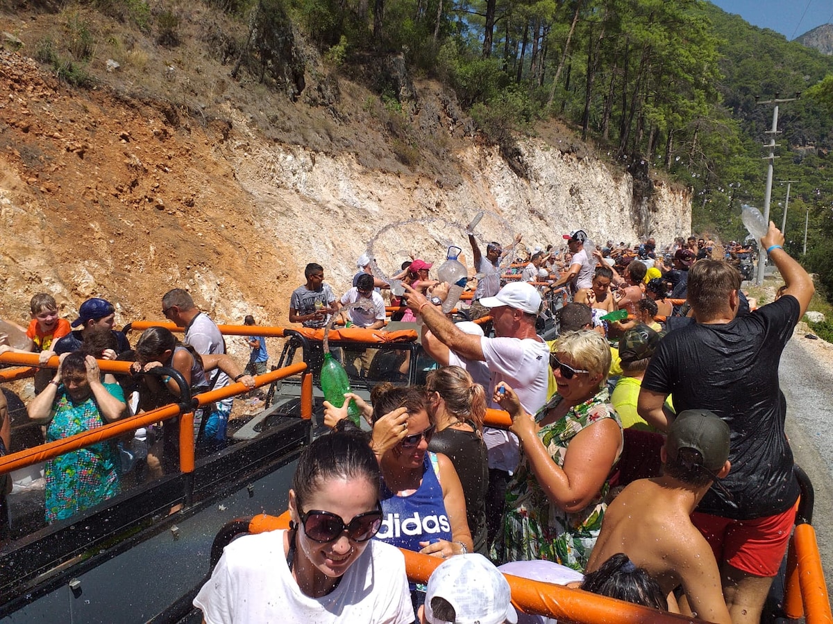 Alanya jeep safari and Dimçay river lunch