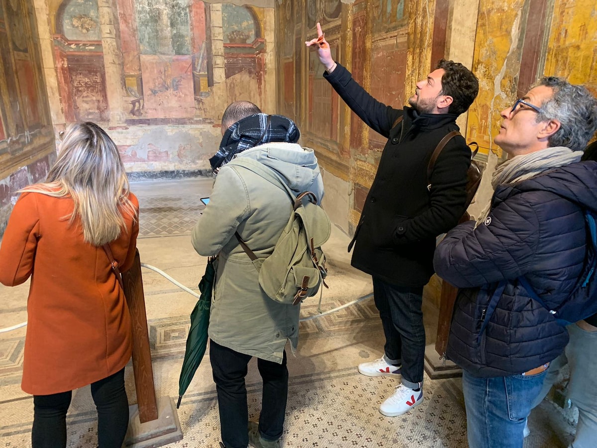 Besuche Pompeji und probiere lokalen Brunch