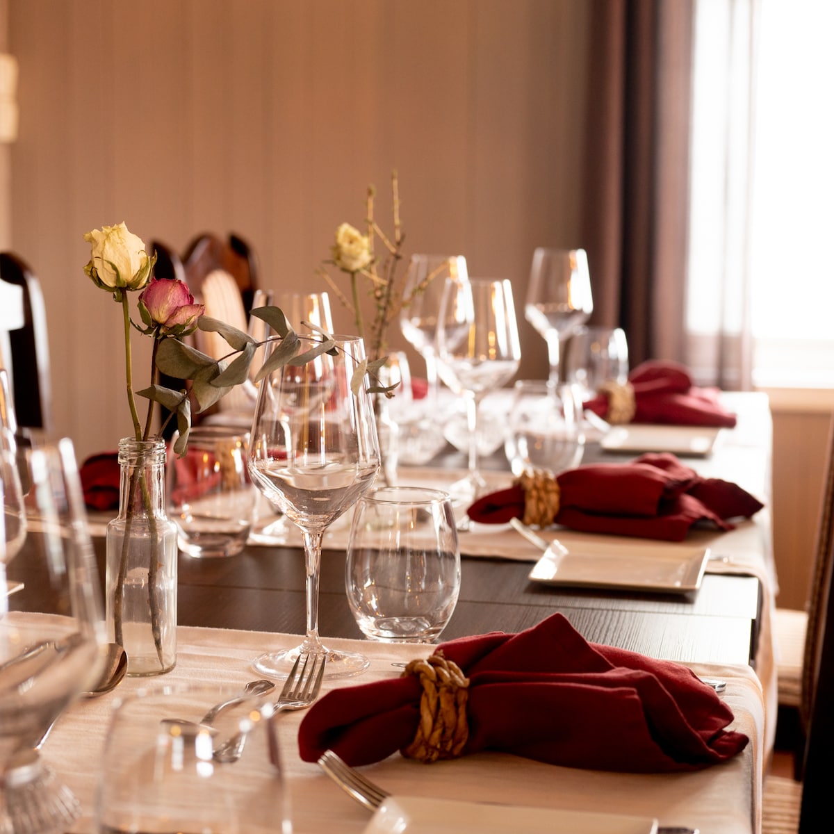 Spring on the farm with animals and local dinner