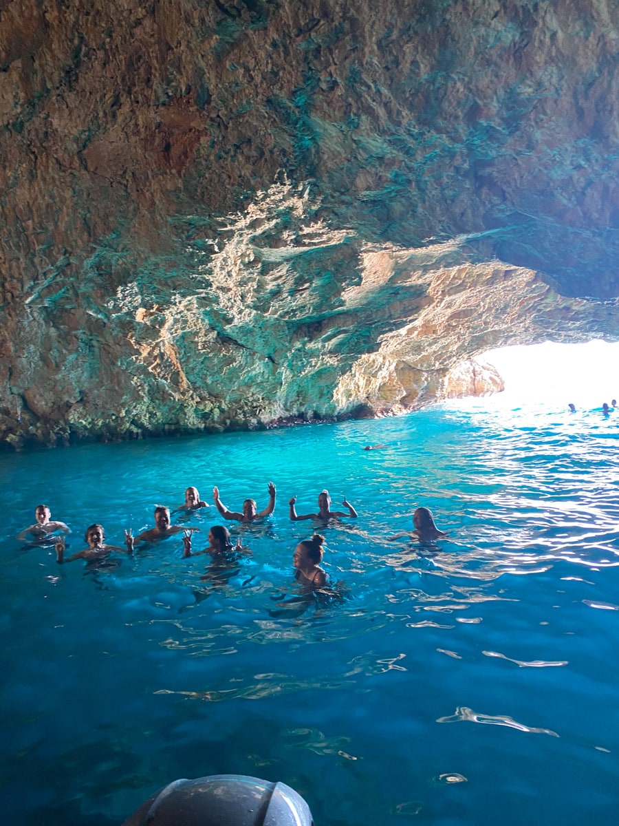 Explore Blue Cave and more