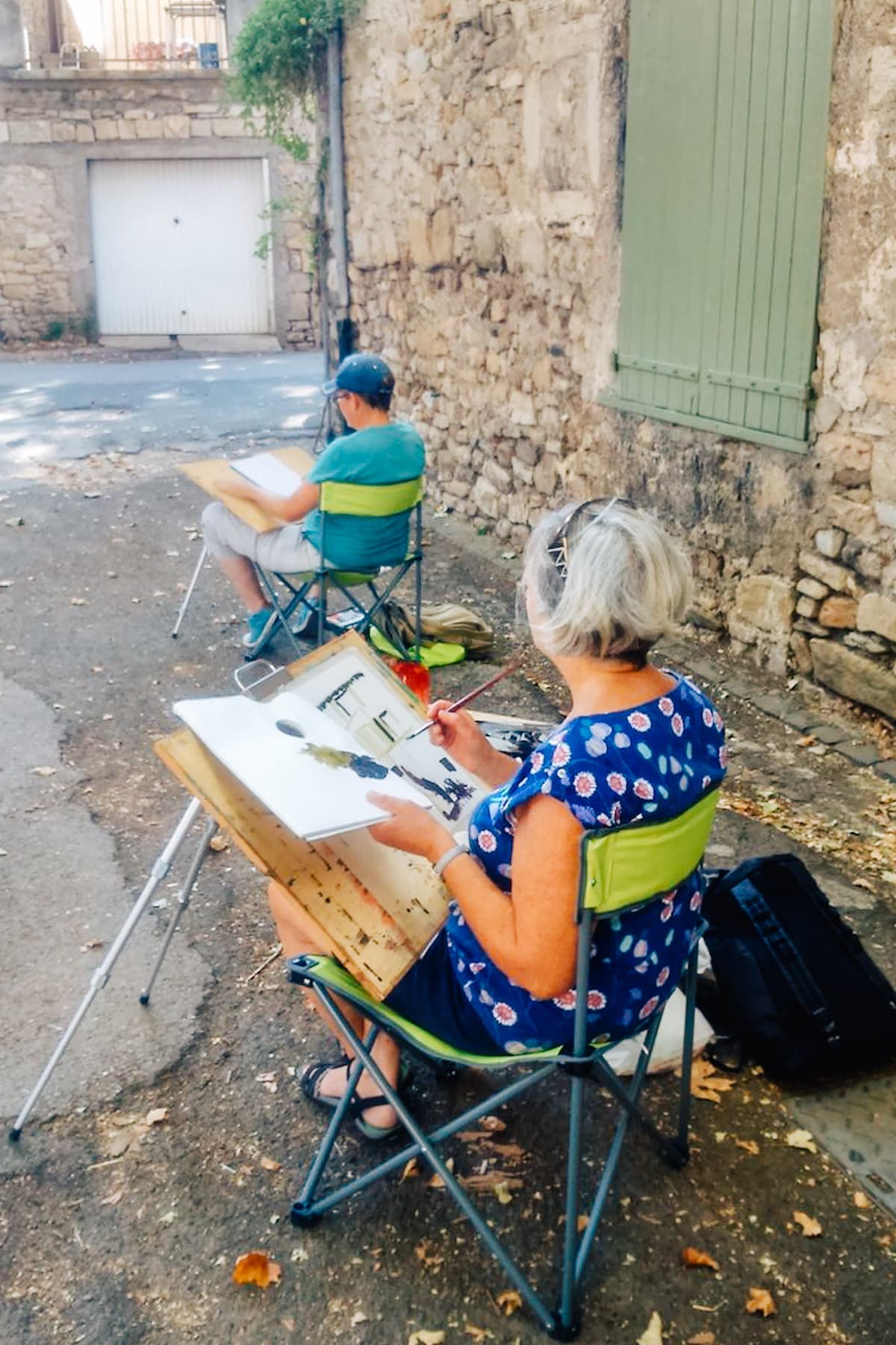 Paint French landscapes with a local artist