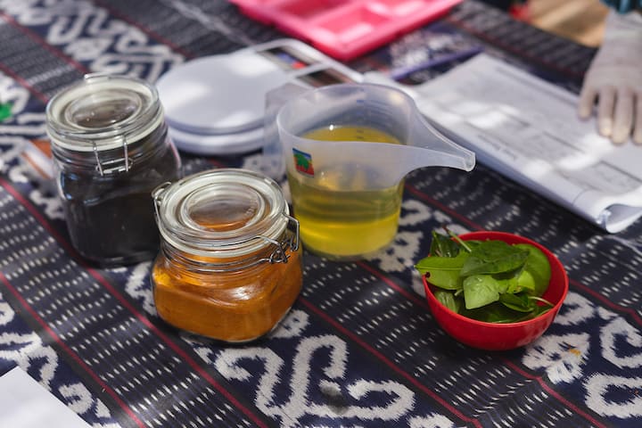 Make herbal soap