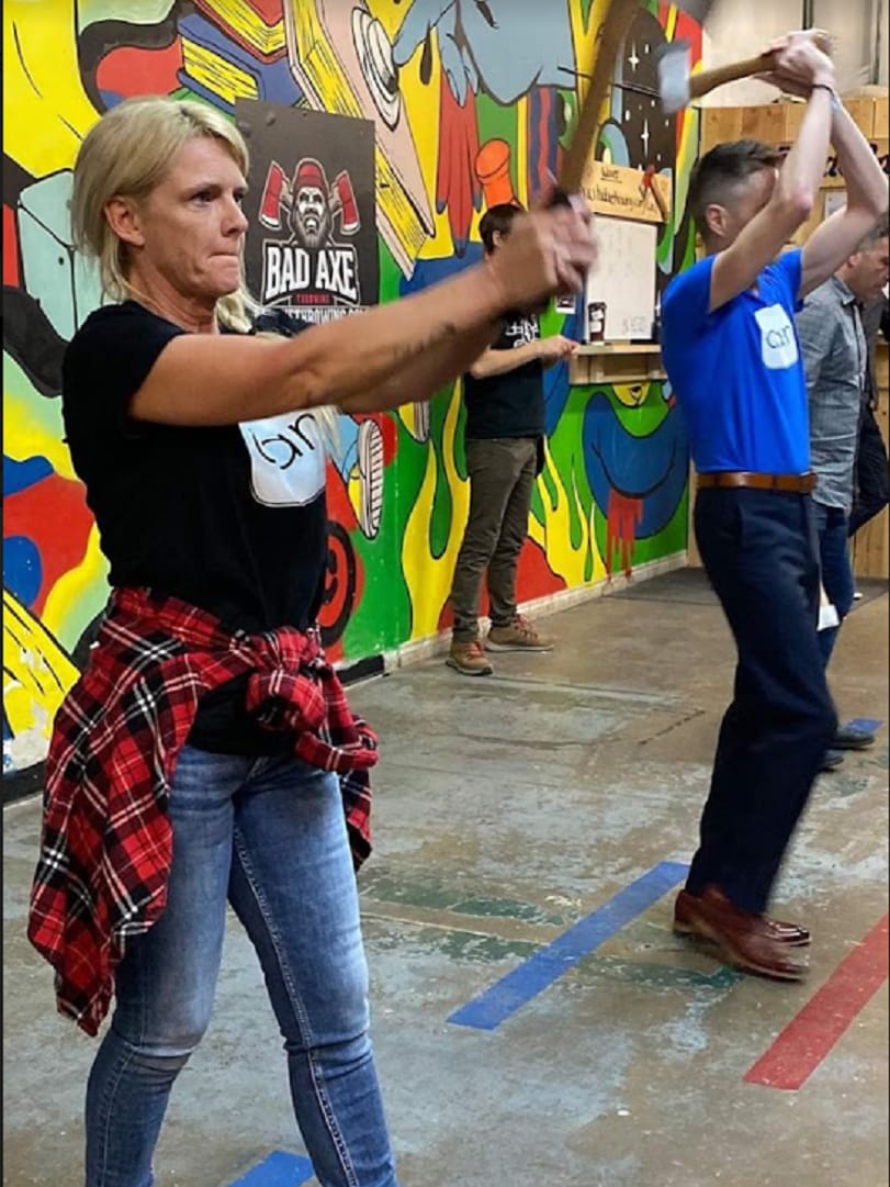 Axe Throwing Experience in Burlington