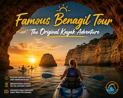 La aventura original en kayak por Benagil