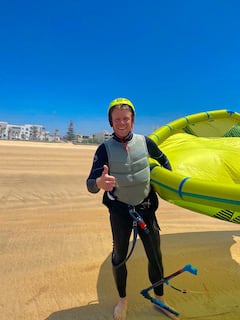 Disfruta del lugar ideal para practicar kitesurf