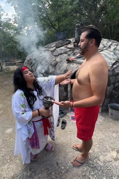Experiencia maya de temazcal y cenote sagrado