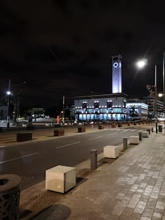 Pasea por Casablanca de noche