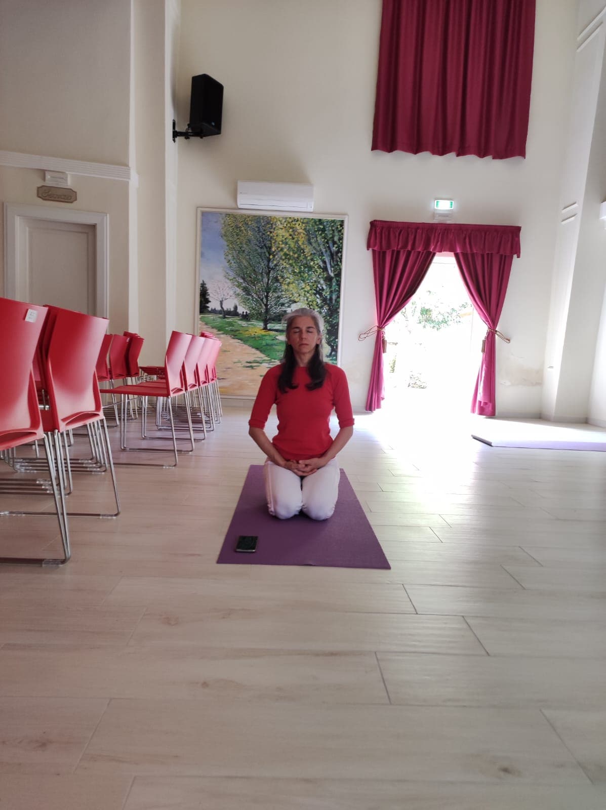 Recharge through yoga harmony