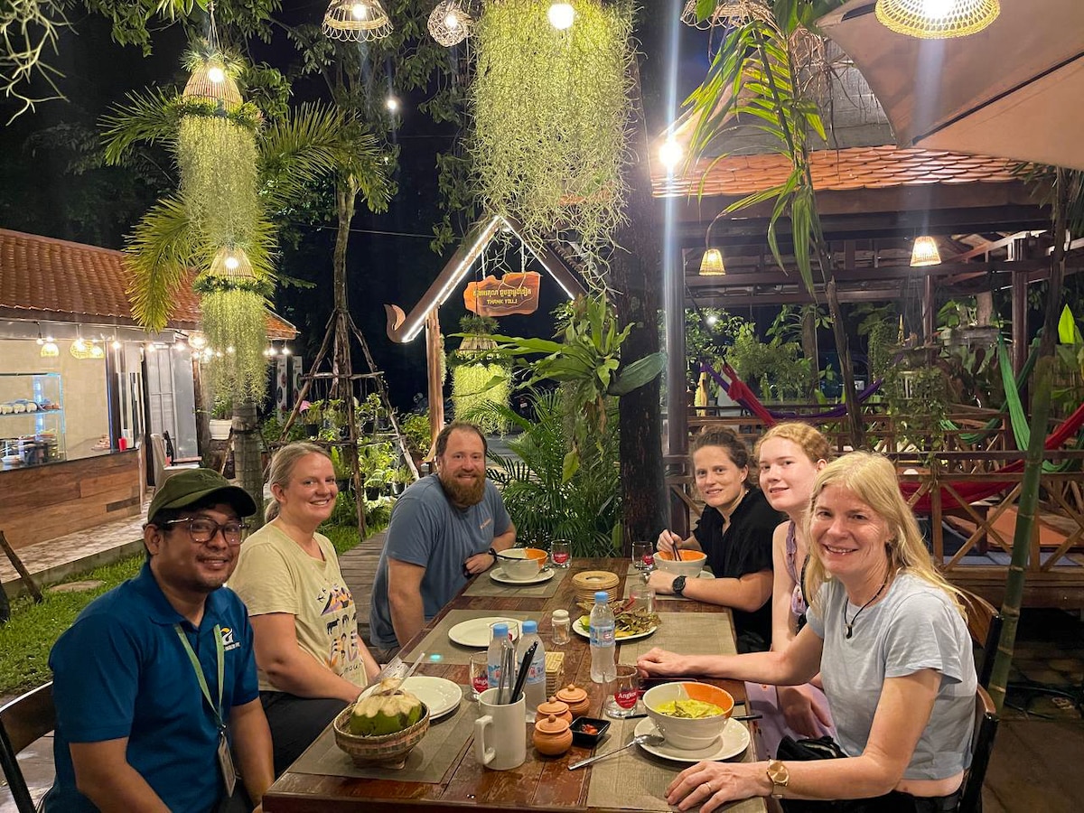 La cuisine de rue de Siem Reap en tuk-tuk