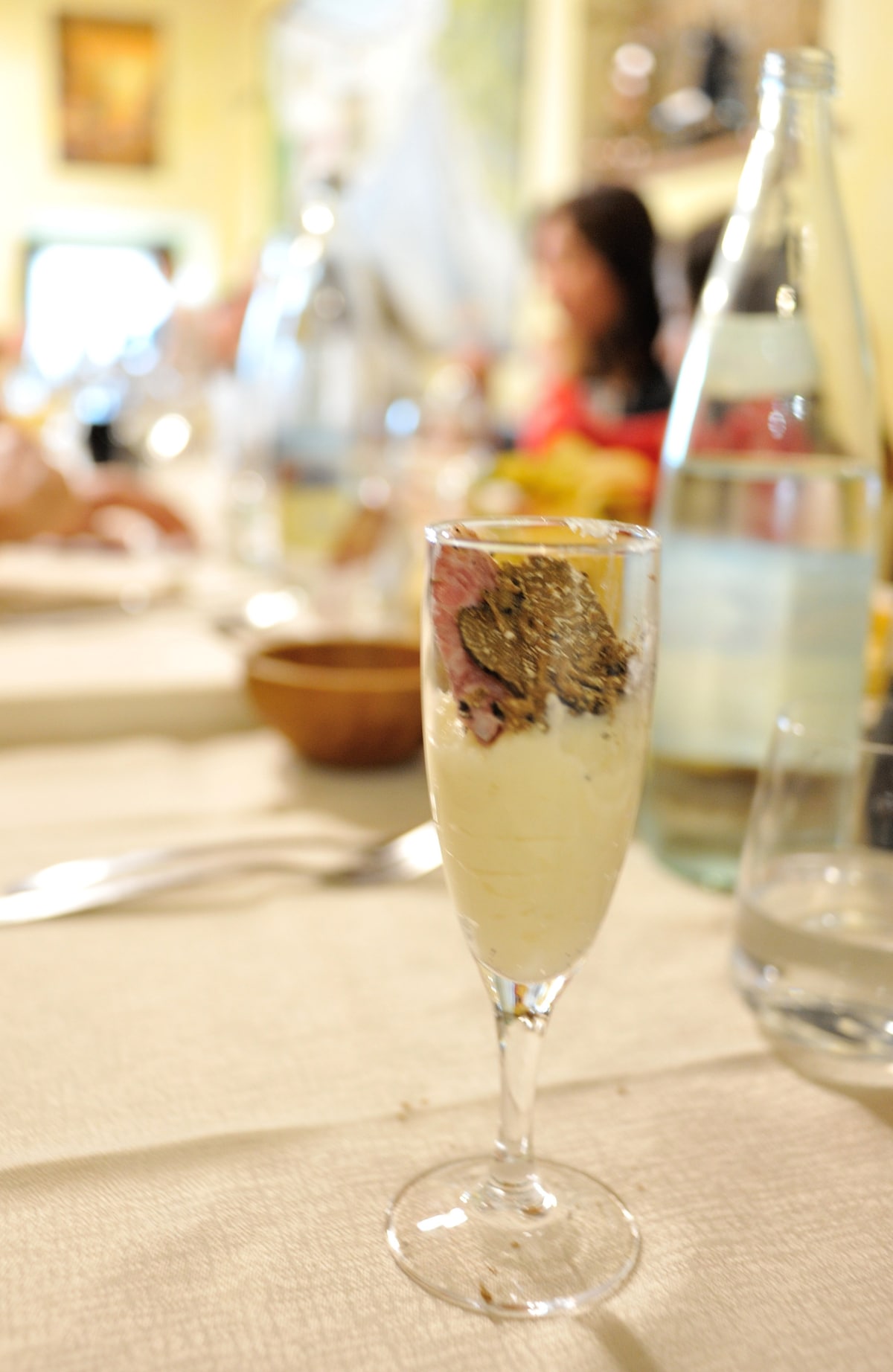 Truffle hunting in wild woods and lunch