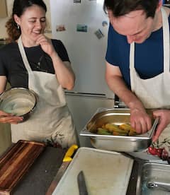 Taller práctico de cocina con halloumi