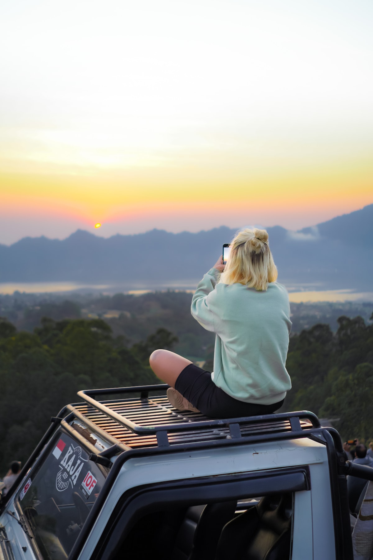 Watch the sunrise on Mount Batur