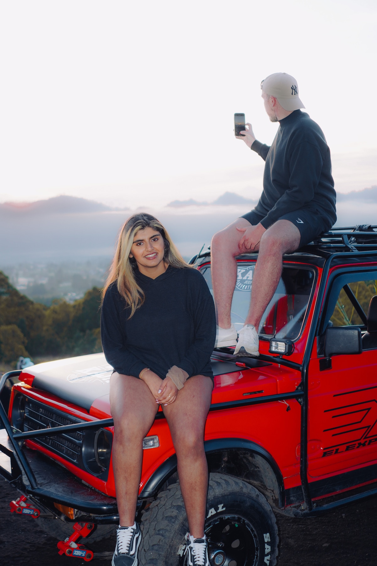 Watch the sunrise on Mount Batur