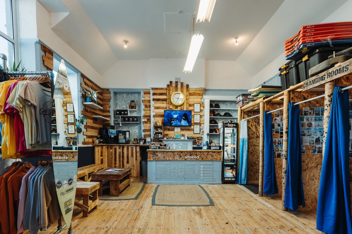 Learn to Surf with Stoked Surf School