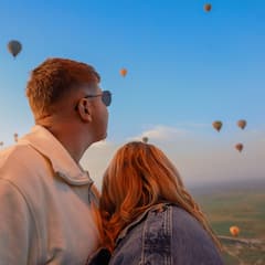 Vuelo en globo al amanecer en Marrakech