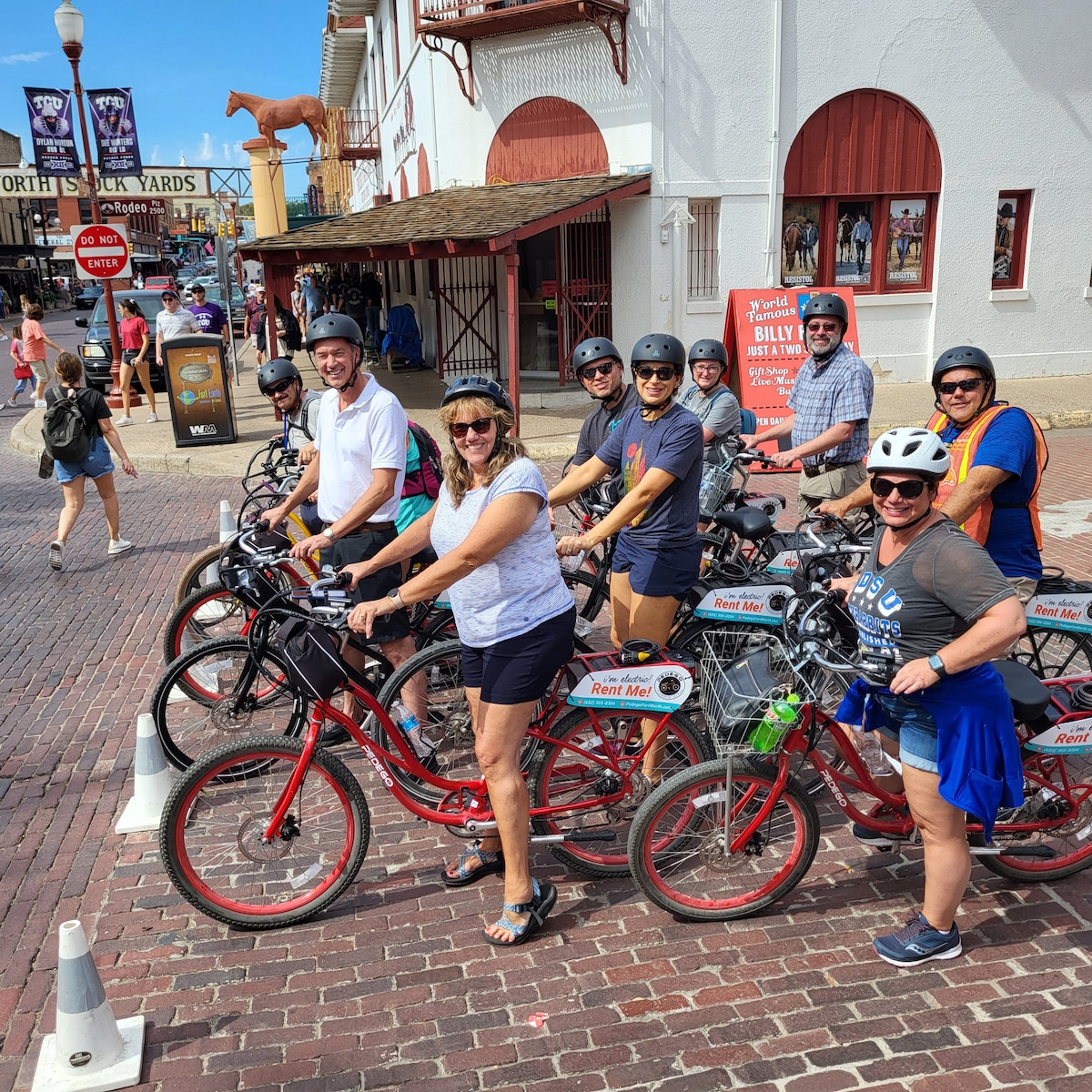 Entdecke die Geschichte von Fort Worth auf einer E-Bike-Tour