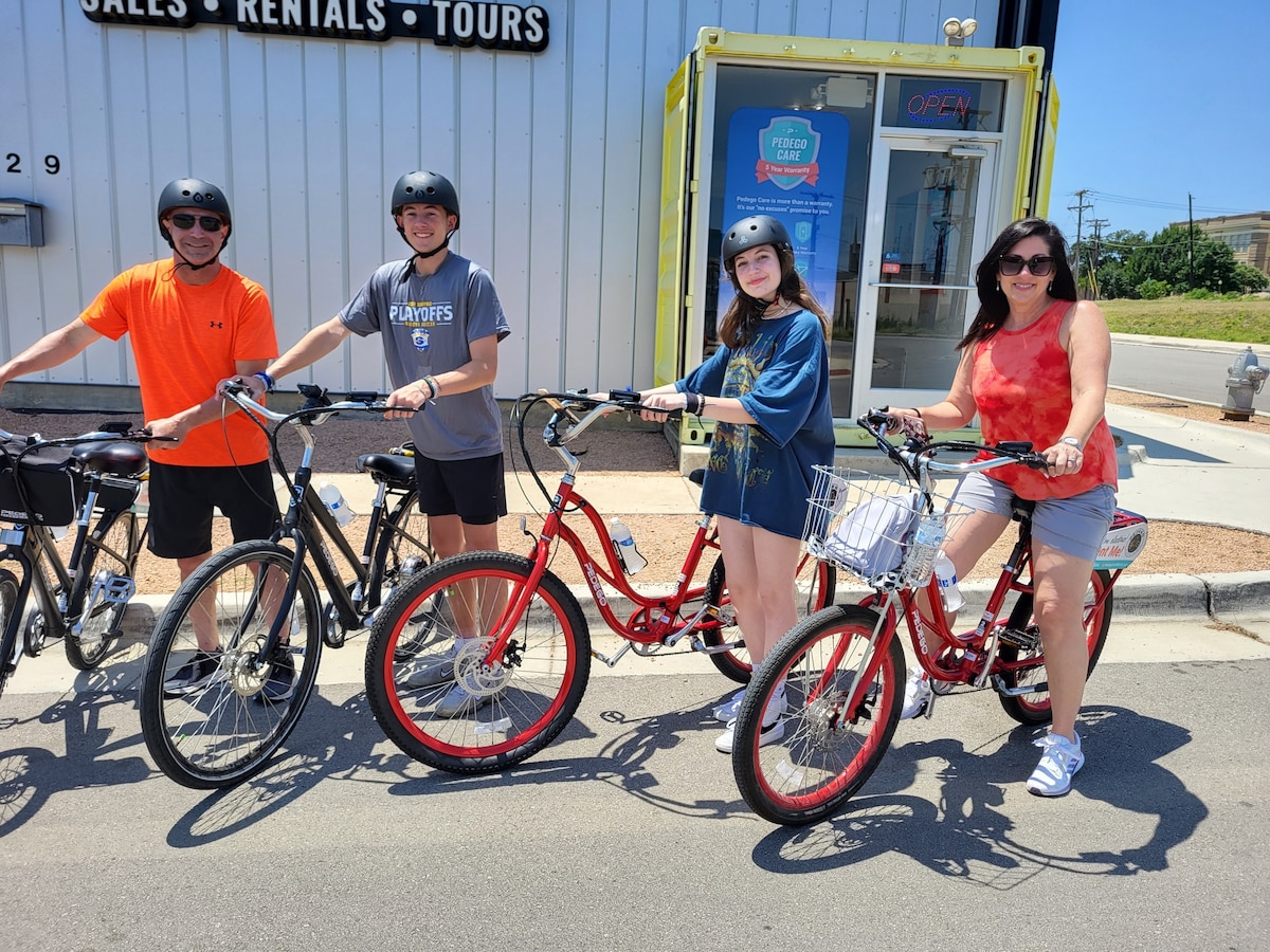 Entdecke die Geschichte von Fort Worth auf einer E-Bike-Tour