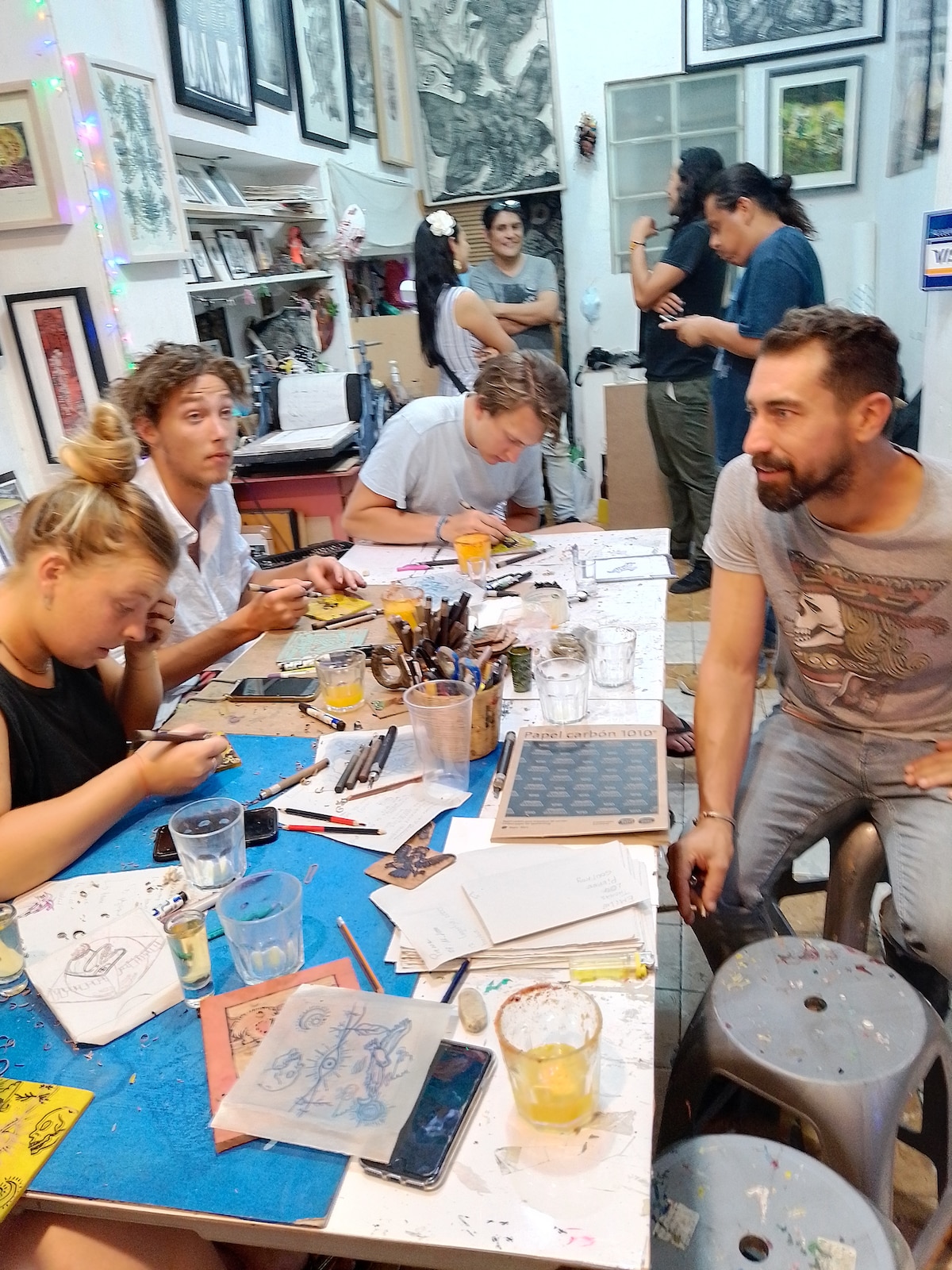 Zapotec Engraving Workshop and Discussion
