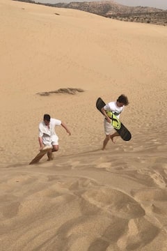 Aventura de sandboarding
