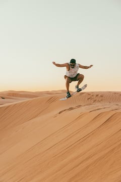 Aventura de sandboarding