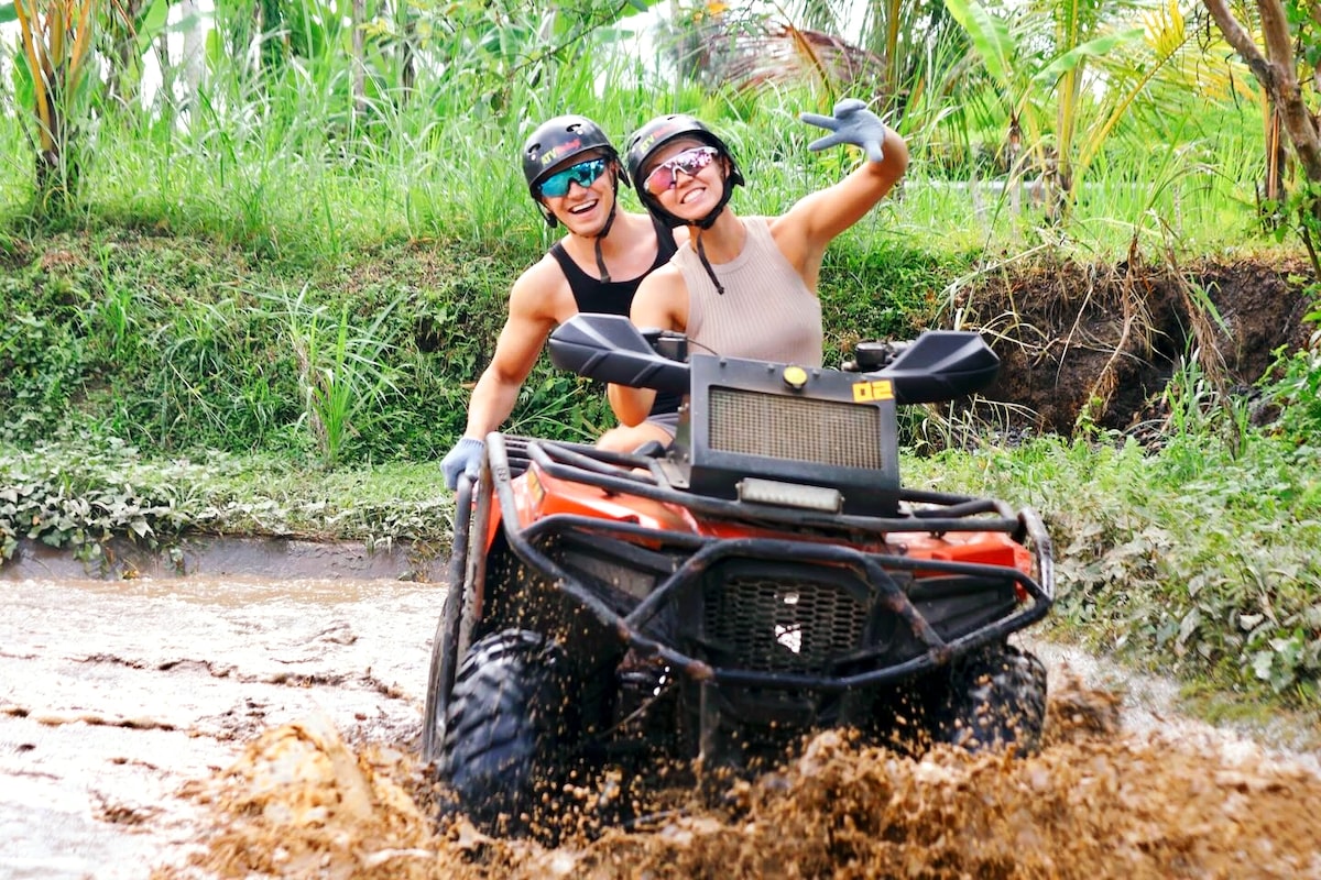 Ubud 350cc Atv Quad Guided Tour with Transfer