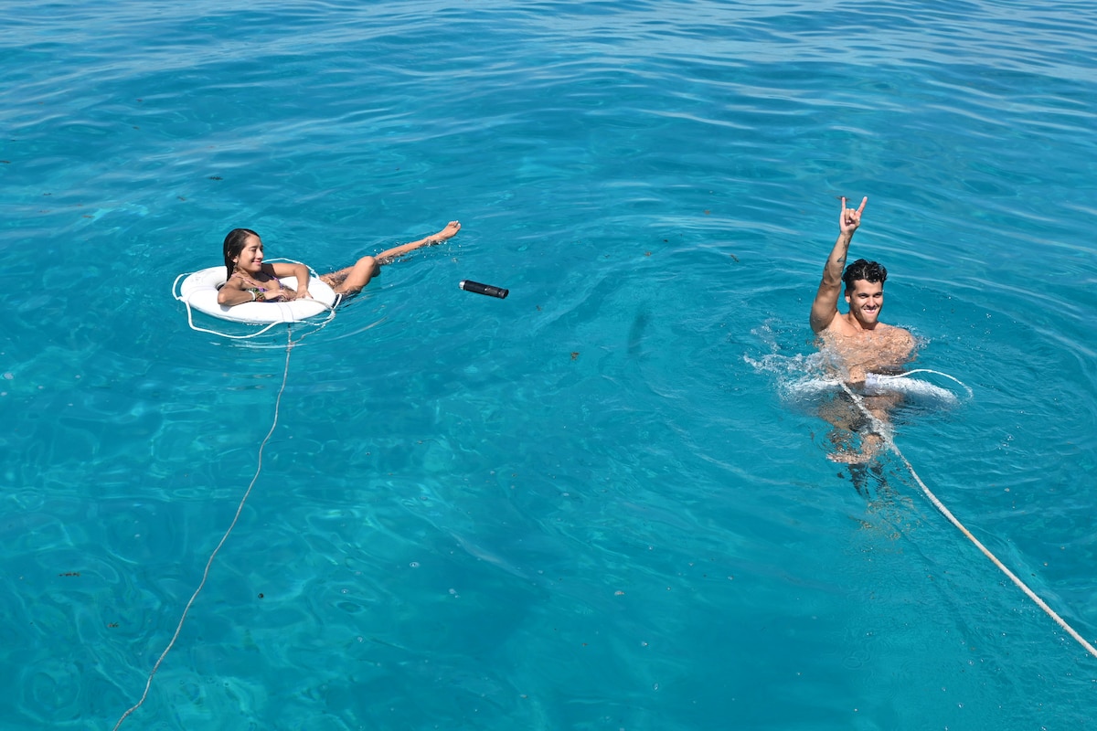Snorkel in style on a private fully equipped boat