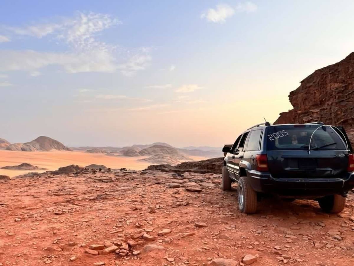 Half day Drive in Wadi Rum desert