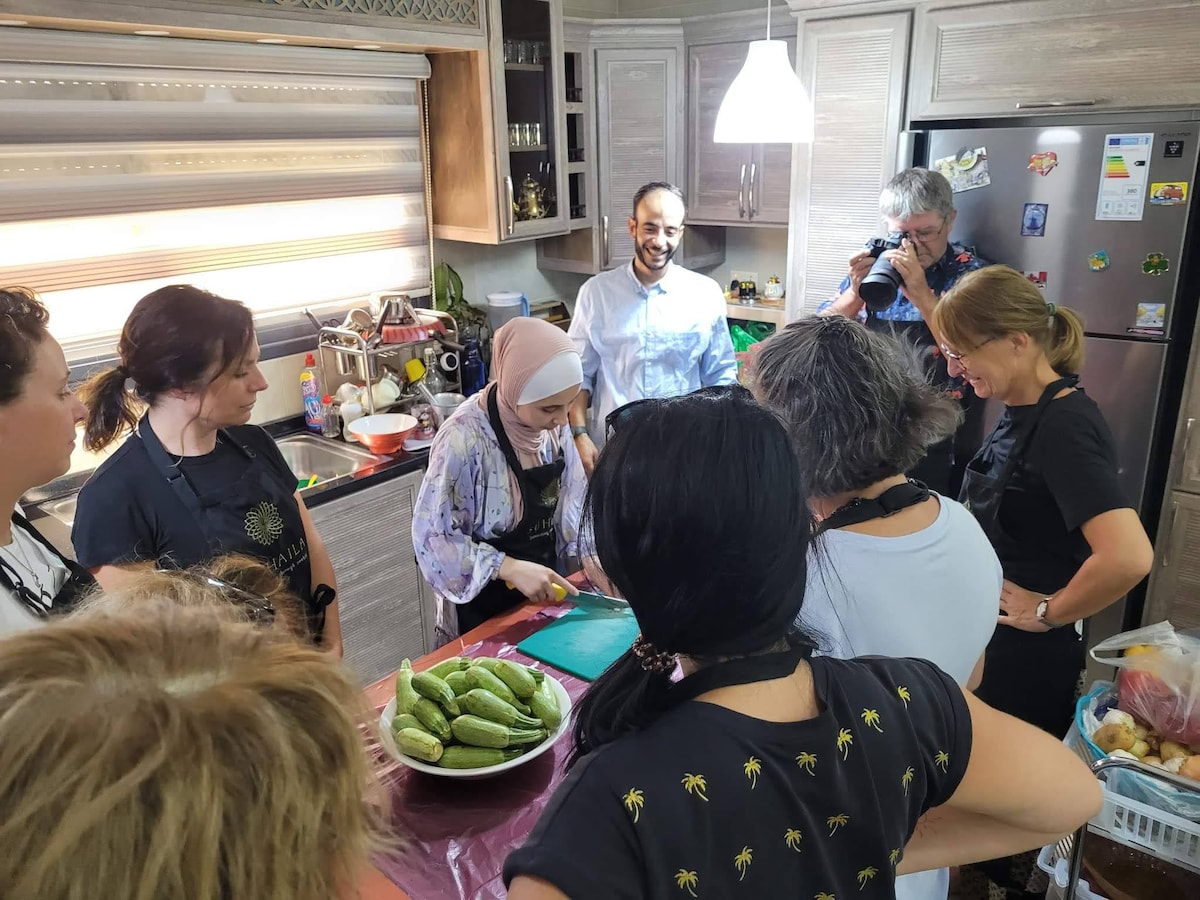 Learn authentic Jordanian cooking