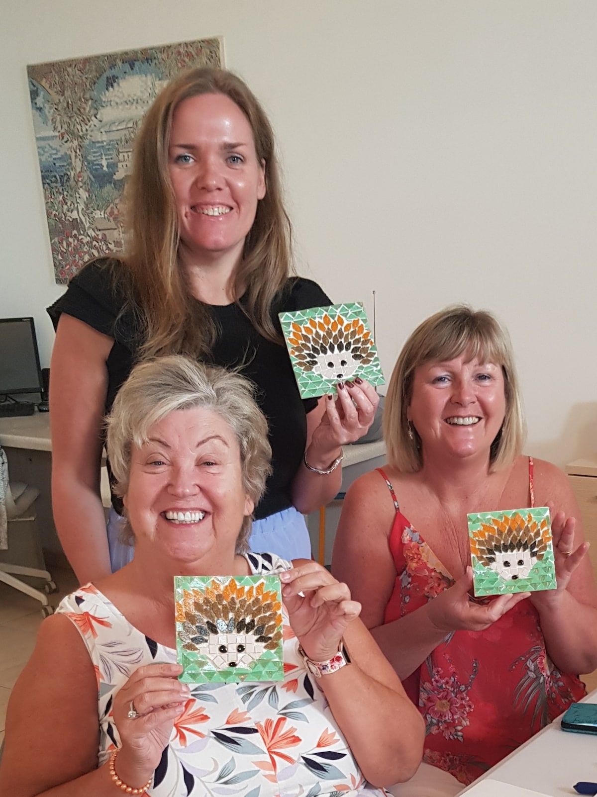 Create a mosaic with a Costa Adeje artist