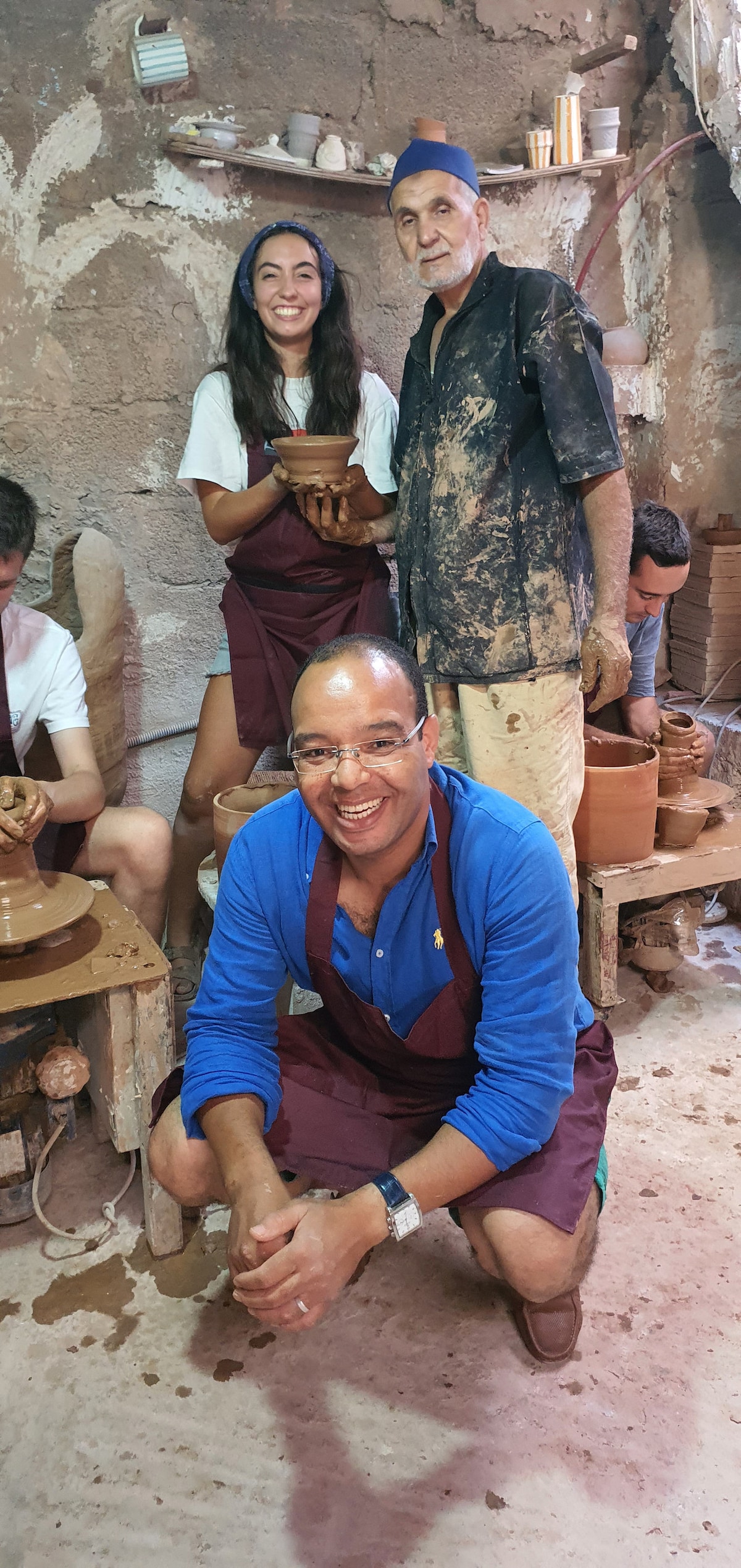 Töpferwerkstatt in Marrakesch