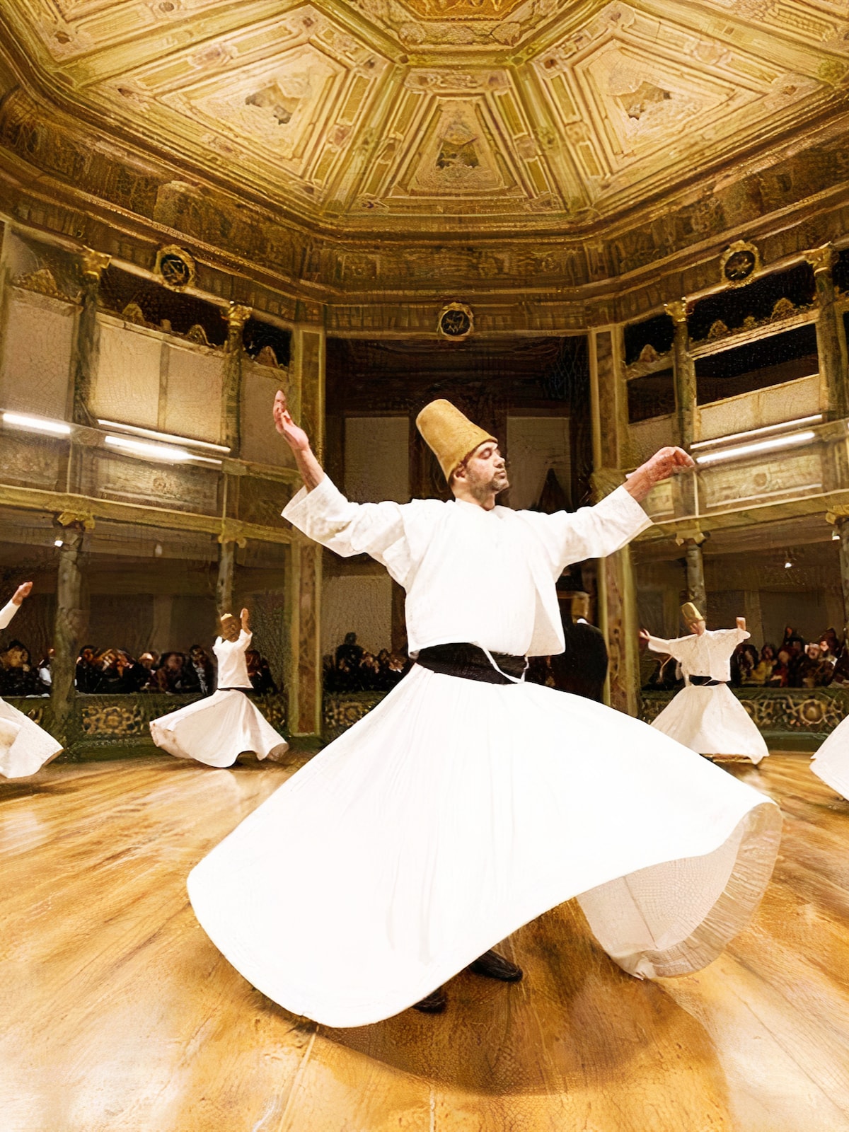 Dîner turc traditionnel et spectacle de derviches